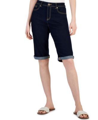 I.N.C. International Concepts - Women's Denim Bermuda Shorts