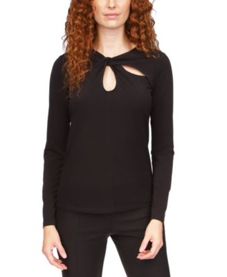 Michael Kors - Women's Twist Keyhole Top, Regular & Petite