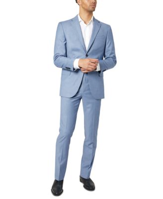 DKNY - Men's Modern-Fit Window Stretch Suit