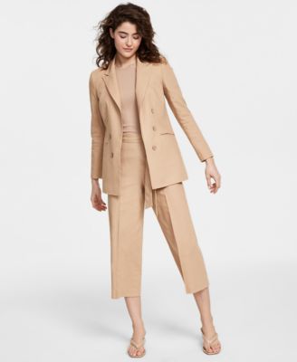 Bar III - Women's Double-Breasted Jacket, Tank Top & Pants, Created for Macy's