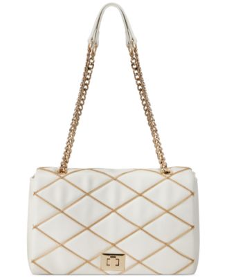 I.N.C. International Concepts - Soft Ajae Chain Quilted Medium Shoulder Bag