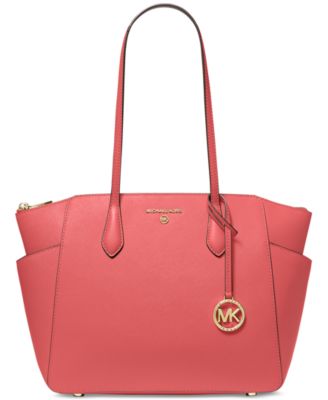 Michael Kors - Marilyn Medium Top-Zip Leather Tote