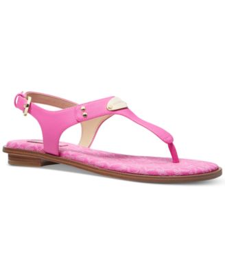 Michael Kors - MK Plate Flat Thong Sandals