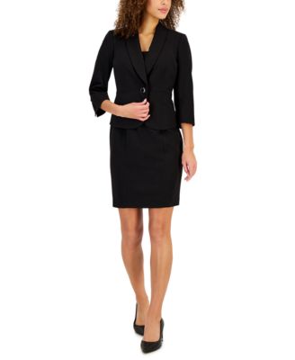 Le Suit - Women's Shawl-Collar Jacket & Sheath Dress