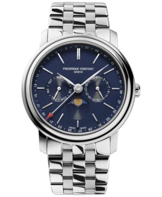 Frederique Constant - Men's Swiss Classics Business Stainless Steel Bracelet Watch 40mm