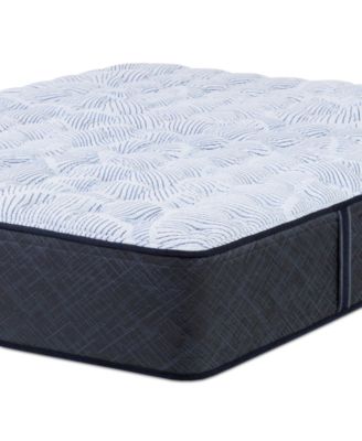 Serta - Perfect Sleeper Blue Lagoon Night 13.5" Medium Mattress-Queen