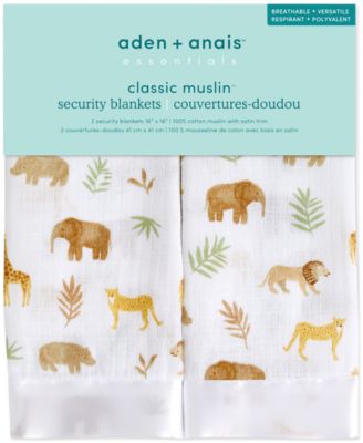aden by aden + anais - Baby 2-Pk. Essential Muslin Security Blankets