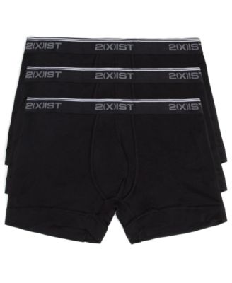 2(x)ist - Men's Cotton Stretch Boxer Briefs 3-Pack