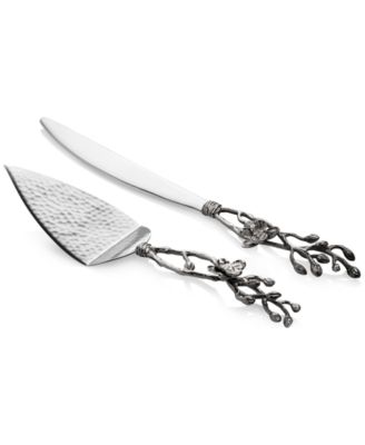 Michael Aram - White Orchid Wedding Cake Knife and Server Set