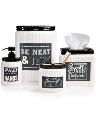 Avanti - Chalk It Up Bath Accessories Collection