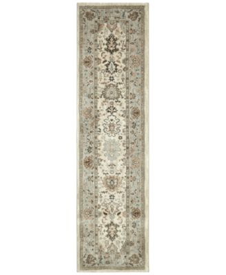 Karastan - Euphoria Adare Cream 2'4" x 7'10" Runner Rug