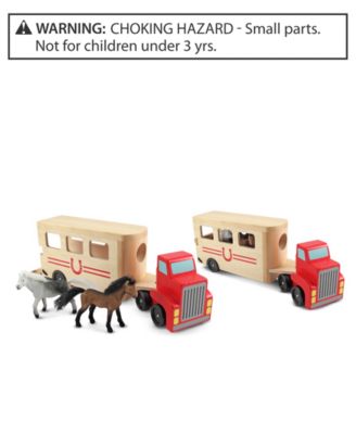 Melissa and Doug - Melissa & Doug Kids Toy, Horse Carrier