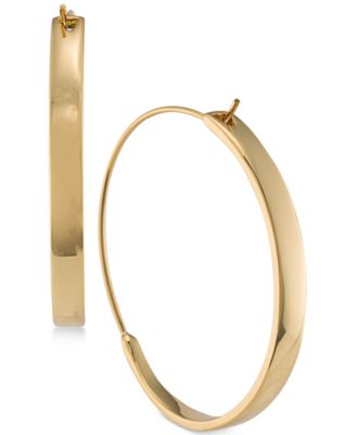 Lauren Ralph Lauren - Gold-Tone Hoop Earrings