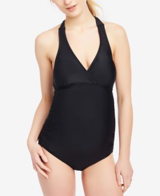 Motherhood Maternity - Beach Bump™ Smocked Waist Maternity One-Piece UPF 50+ Swimsuit
