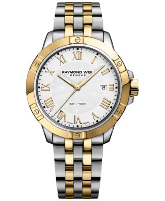 Raymond Weil - Men's Swiss Tango Two-Tone PVD Stainless Steel Bracelet Watch 41mm 8160-STP-00308