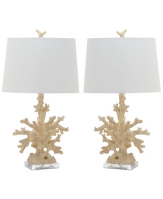 Safavieh - Set of 2 Coral Branch Table Lamps