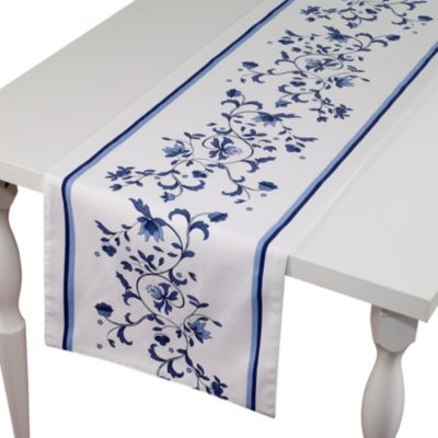 Portmeirion - Blue Portofino 72" Table Runner