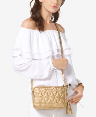 Michael Kors - Off-The-Shoulder Animal-Print Top