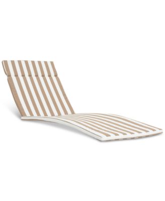 Noble House - Brayden Outdoor Chaise Lounge Cushion, Quick Ship