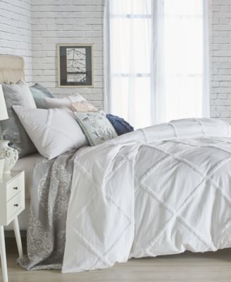 Peri Home - Chenille Lattice 2-Pc. Twin Comforter Set