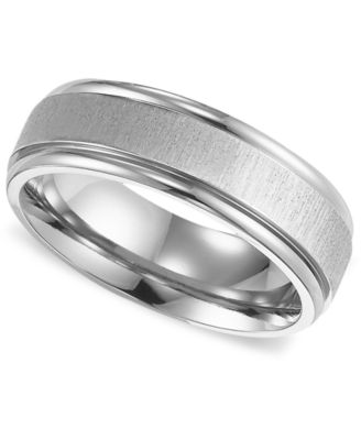 Triton - Men's Titanium Ring, Comfort Fit Wedding Band
