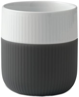 Royal Copenhagen - Anthracite Fluted Contrast Mug