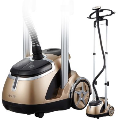SALAV - GS49-DJ Professional Dual Bar Garment Steamer, Gold