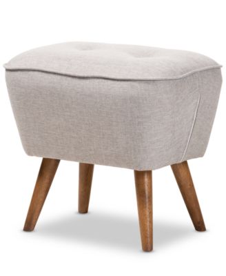 Furniture - Nephtalie Ottoman, Quick Ship