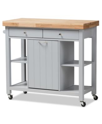 Furniture - Hayward Kitchen Cart, Quick Ship