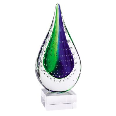 Badash Crystal - Teardrop on Base H10"