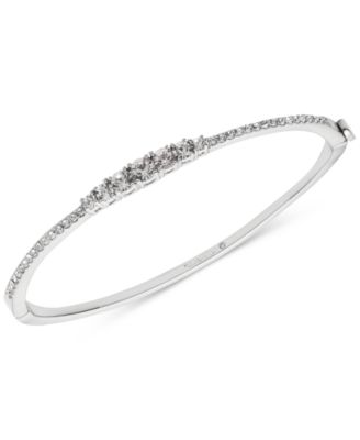 Marchesa - Gold-Tone Crystal Bangle Bracelet