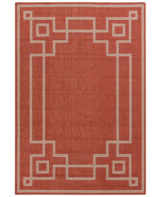 Surya - Alfresco ALF-9631 Rust 3' x 5'6" Area Rug