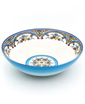 Euro Ceramica - ZANZIBAR SERVING BOWL