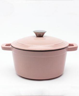 BergHOFF - Cast Iron 3Qt Round Cov Stockpot Pink