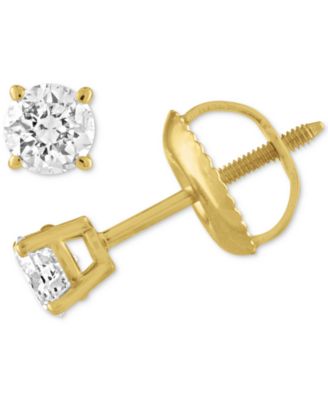 Macy's Brand - Diamond Stud Earrings (1/4-2 ct. t.w.) in 14k Gold
