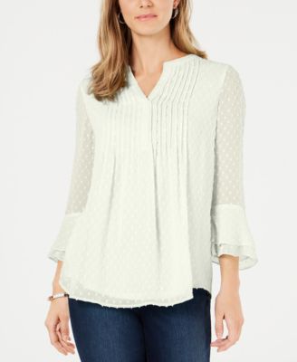 Charter Club - Pintucked Top