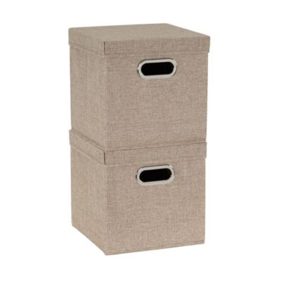 Household Essentials - 2-Pc. Caf&eacute; Storage Box Set