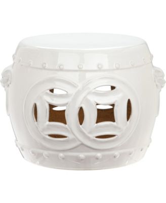 Safavieh - Mei Double Coin Garden Stool