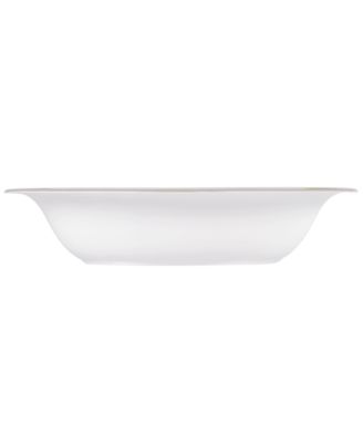 Vera Wang Wedgwood - "Lace Gold" Open Vegetable, Oval 9.75"