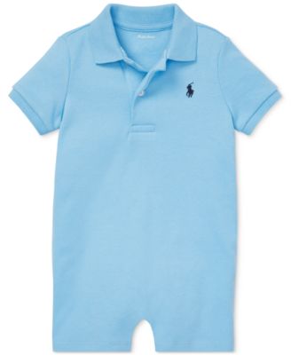Polo Ralph Lauren - Baby Boys Cotton Interlock Polo Shortall