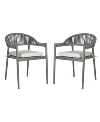 Safavieh - Greer Stackable Rope Chair, Quick Ship