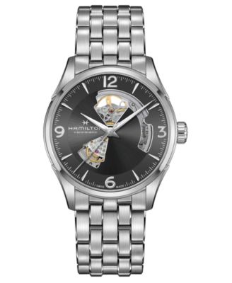 Hamilton - Men's Swiss Automatic Jazzmaster Stainless Steel Bracelet Watch 42mm