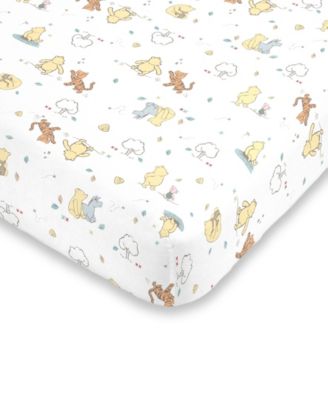 Disney - Winnie the Pooh Classic Pooh Fitted Mini Crib Sheet