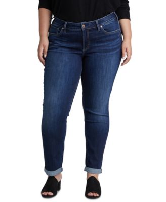 Silver Jeans Co. - Plus Size Boyfriend Jeans