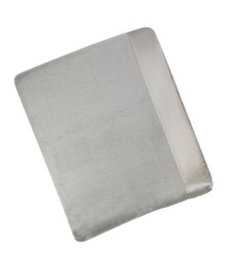 MELANGE HOME - Plaza Silk Blanket With 100% Silk Border