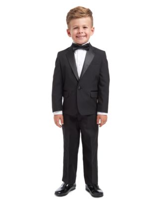 Nautica - Little Boys' 4-Piece Tuxedo Suit, Shirt & Tie