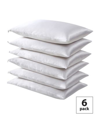 Fresh Ideas - Satin Hair Keeper 6-Pack Pillow Protector Set, Standard