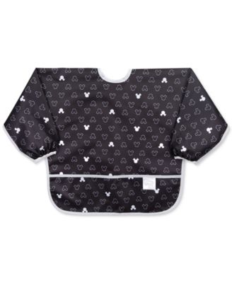 Bumkins - Mickey Mouse-Print Waterproof Sleeved Bib