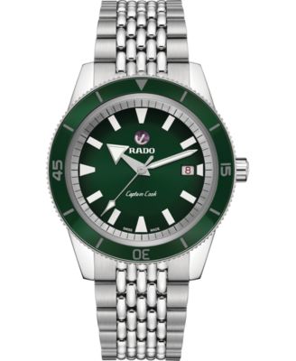 Rado - Men's Swiss Automatic HyperChrome Captain Cook Stainless Steel Bracelet Watch 42mm