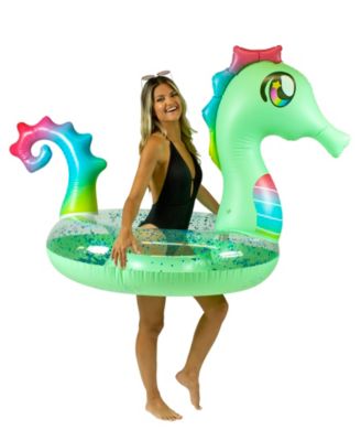 PoolCandy - Glitter Seahorse 48" Jumbo Pool Tube